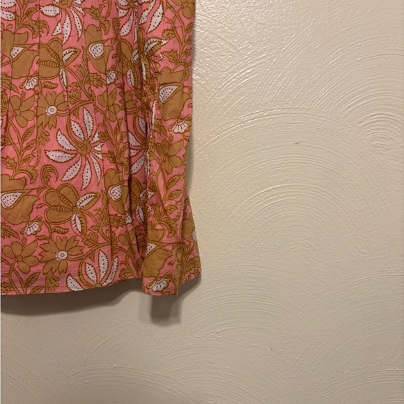 Banana Republic Pink and Brown Floral Mini Skirt - Picture 7 of 8
